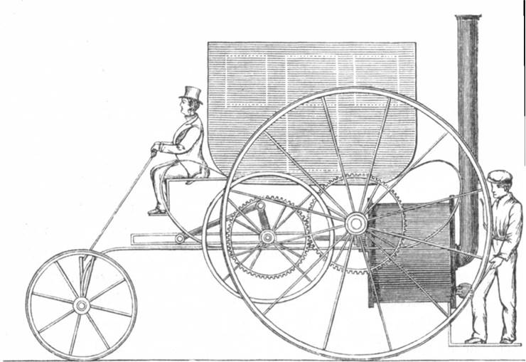 Richard Trevithick Dampfwagen
